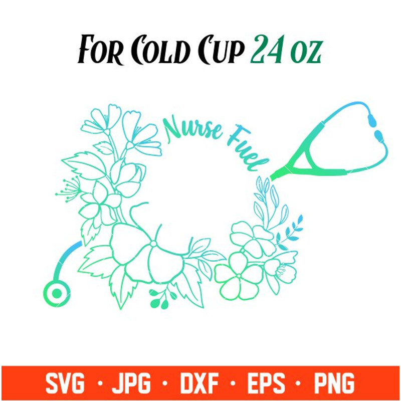 Nurse Doctor Full Wrap Svg, Starbucks Svg, Coffee Ring Svg, Cold Cup Svg, Cricut, Silhouette Vector Cut File.jpg