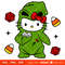 Oogie Boogie Hello Kitty Svg, Boogie Man Kitty Svg, Halloween Svg, Dice Kitty Svg, Cricut, Silhouette Vector Cut File.jpg