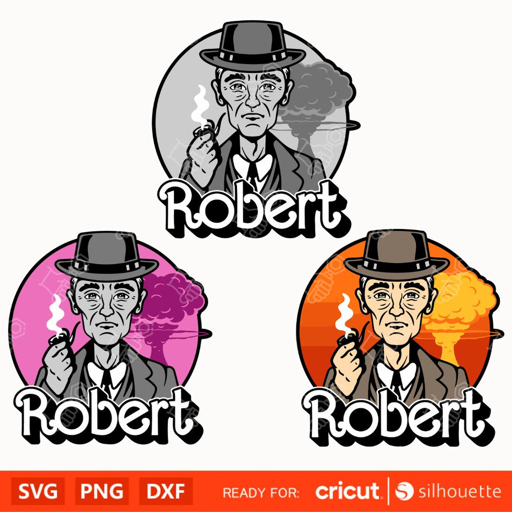 Robert Oppenheimer Bundle, Barbie Oppenheimer Svg, Robert Svg, Retro Svg, Cricut, Silhouette Vector Cut File.jpg