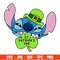 St. Patricks Day Stitch Svg, Lucky Svg, St. Patricks Day Svg, Disney Svg, Cricut, Silhouette Vector Cut File.jpg