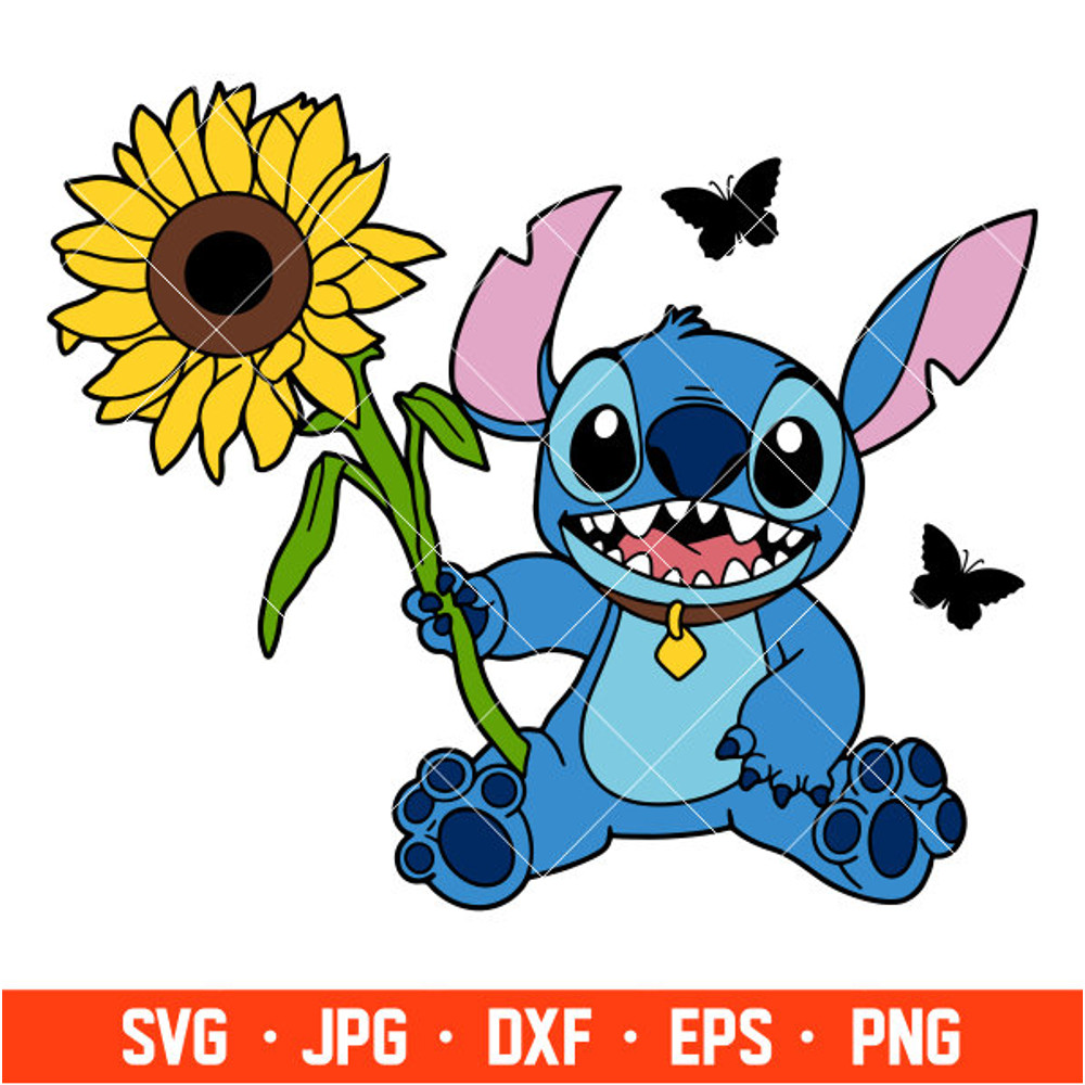 Sunflower Stitch Svg, Free Svg, Daily Freebies Svg, Cricut, Silhouette Vector Cut File.jpg