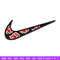 Akatsuki Nike embroidery design, Naruto embroidery, Nike design, anime design, anime shirt, Digital download 1.jpg