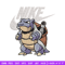 Blastoise Pokemon Nike Embroidery design, Pokemon Embroidery, Nike design, Embroidery file, Instant download..jpg