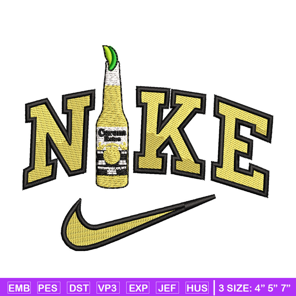 Corona x nike embroidery design, Nike embroidery, Embroidery file, Embroidery shirt, Emb design, Digital download.jpg