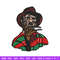 Freddy Krueger Embroidery design, Freddy horror Embroidery, horror design, Embroidery File, Digital download..jpg