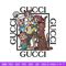 Gucci Jetsons Embroidery design, Gucci Jetsons Embroidery, cartoon design, Gucci logo, Embroidery File, Instant download.jpg
