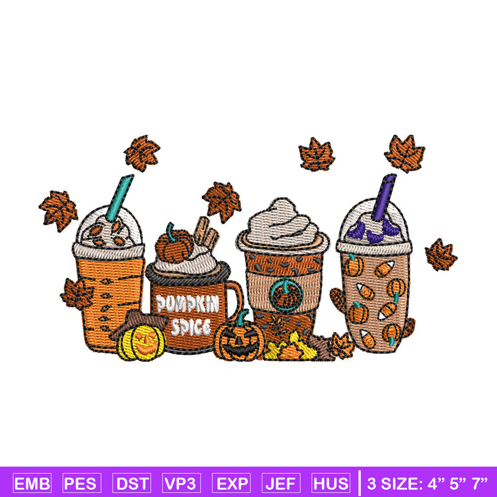 Halloween coffee embroidery design, Halloween embroidery, Embroidery file,Embroidery shirt, Emb design, Digital download.jpg