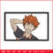 Hinata box embroidery design, Haikyuu embroidery, Embroidery shirt, Embroidery file, Anime design, Digital download 1.jpg