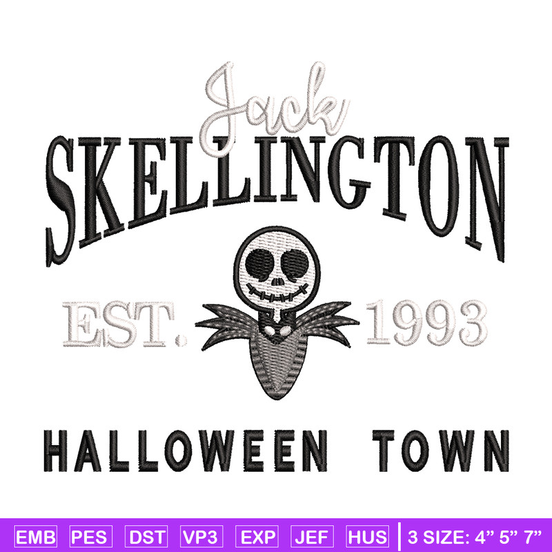 Jack Skellington embroidery design, Jack Skellington embroidery, halloween design, embroidery file, Digital download..jpg