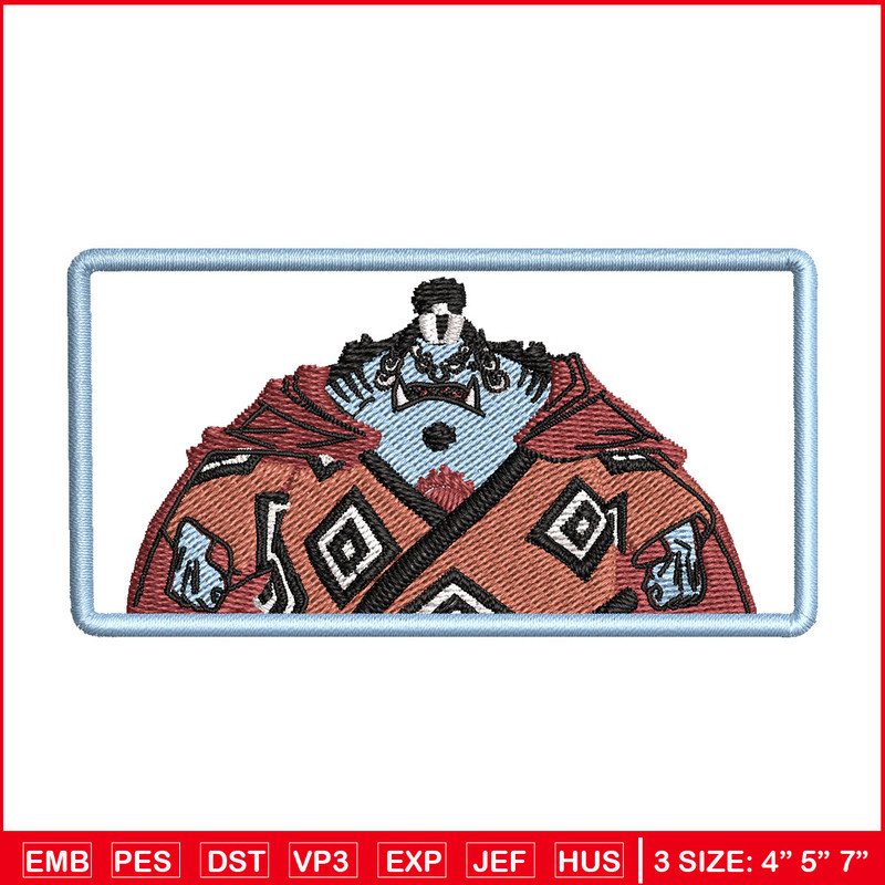 Jinbei box embroidery design, One piece embroidery, Anime design, Embroidery shirt, Embroidery file, Digital download.jpg