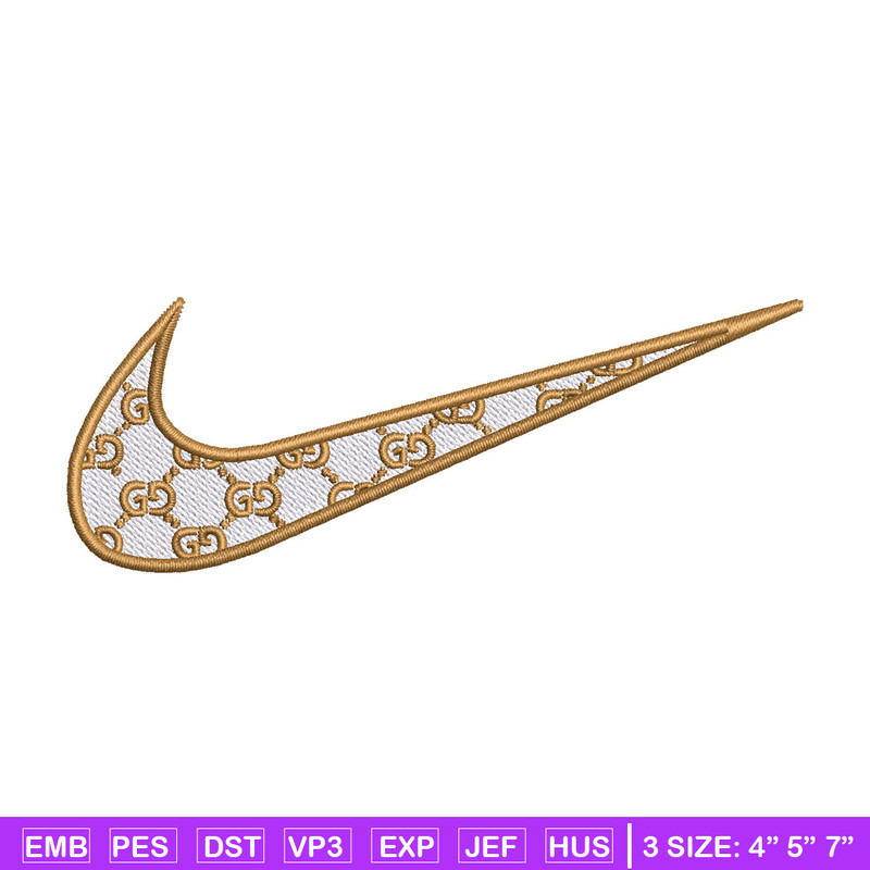 Nike brown embroidery design, Nike embroidery, Nike design, Embroidery shirt, Embroidery file, Digital download.jpg
