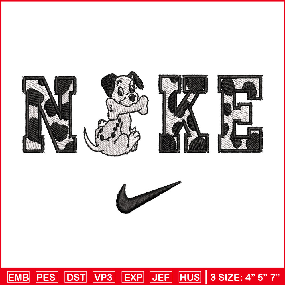 Nike dog embroidery design, Nike embroidery, Anime design, Embroidery shirt, Embroidery file, Digital download.jpg