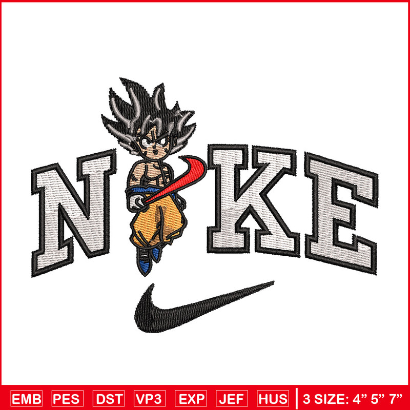 Nike goku kid embroidery design, Nike embroidery, Anime design, Embroidery shirt, Embroidery file, Digital download.jpg