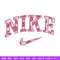 Nike pink embroidery design, Nike embroidery, Emb design, Embroidery shirt, Embroidery file, Digital download.jpg