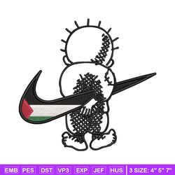 nike sad man embroidery design, nike embroidery, nike design, embroidery shirt, embroidery file