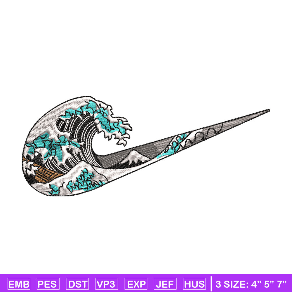Nike water logo embroidery design, Logo embroidery, Nike design, Embroidery file, logo shirt, Instant download.jpg
