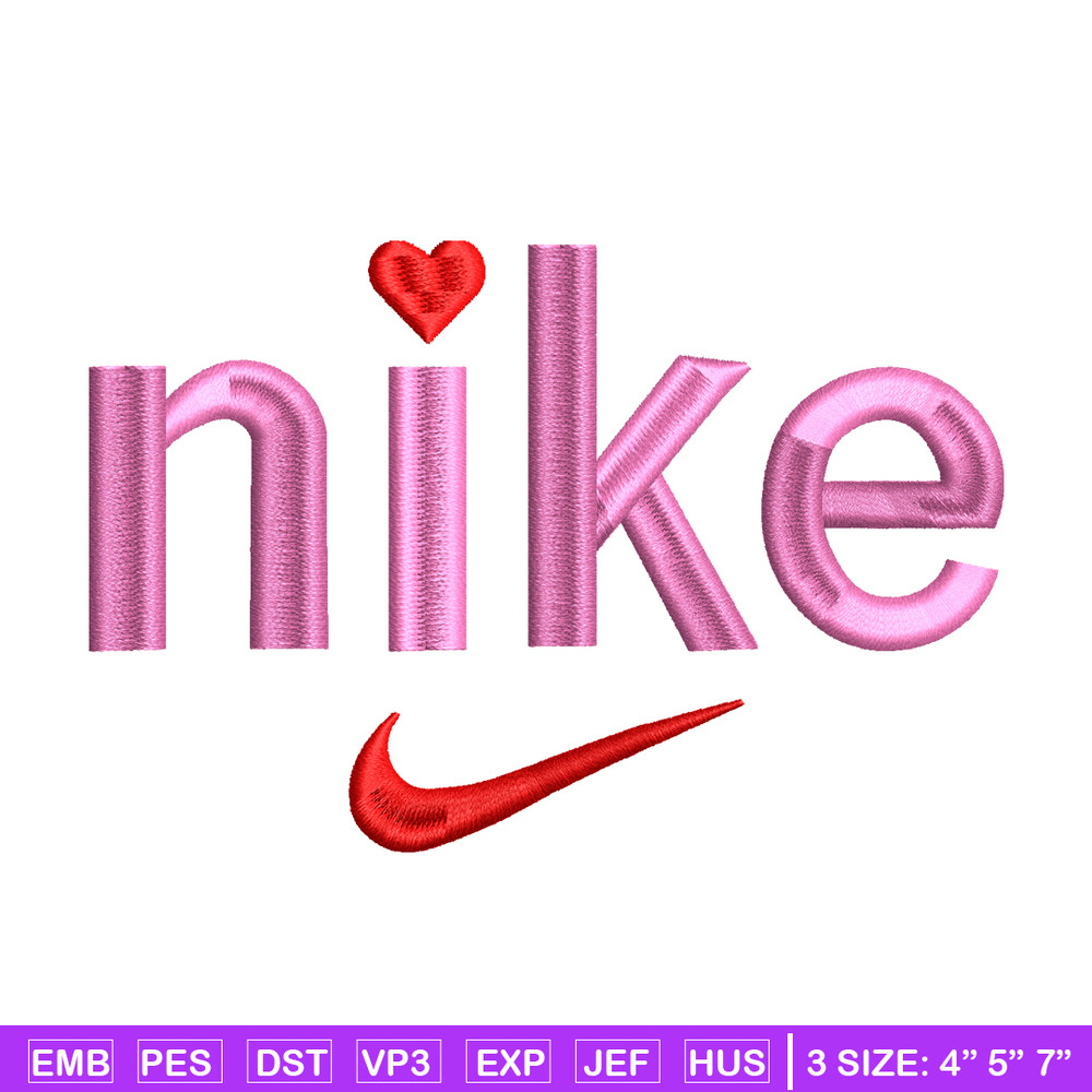 Pink Nike embroidery design, Pink Nike embroidery, Nike design, Embroidery shirt, logo shirt, Digital download..jpg