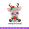 Reindeer chibi embroidery design, Chrismas embroidery, Embroidery file, Embroidery shirt, Emb design,Digital download.jpg