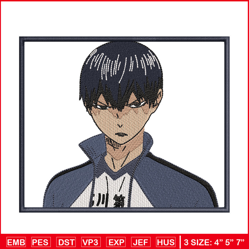 Tobio box embroidery design, Haikyuu embroidery, Anime design, Embroidery shirt, Embroidery file,Digital download.jpg