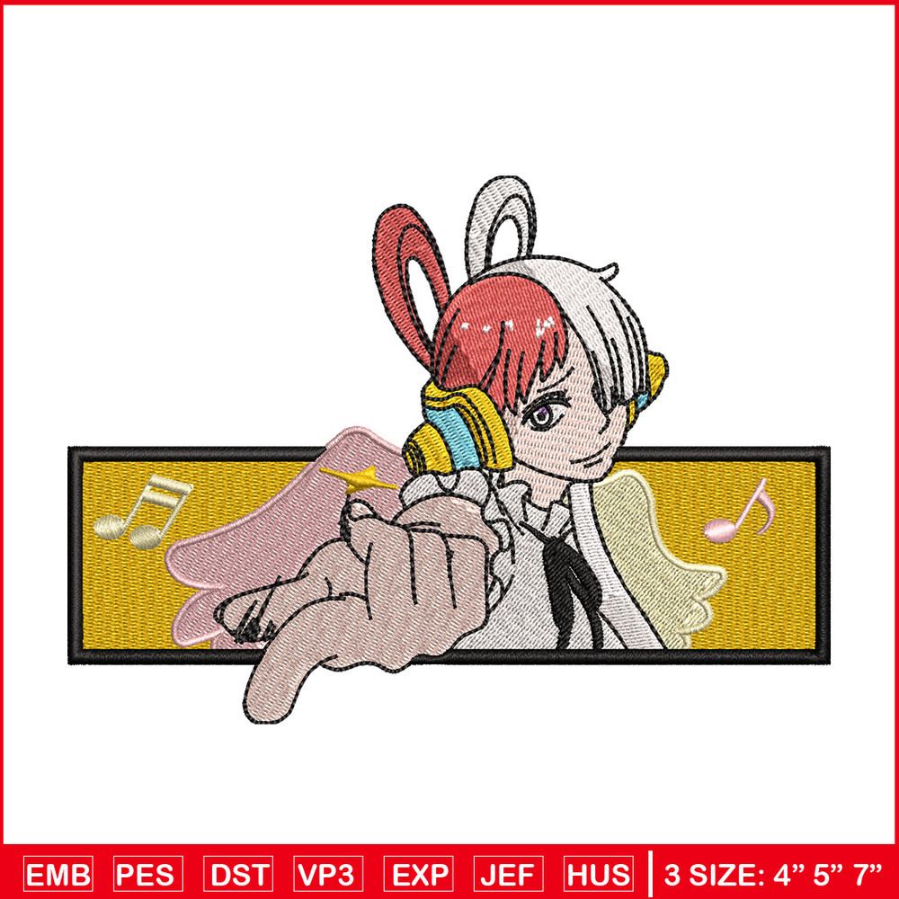 Uta box embroidery design, One piece embroidery, Anime design, Embroidery shirt, Embroidery file, Digital download.jpg