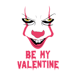 Horror Character Be My Valentine SVG
