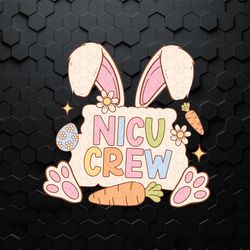 Bunny Nicu Crew Easter Nurse SVG