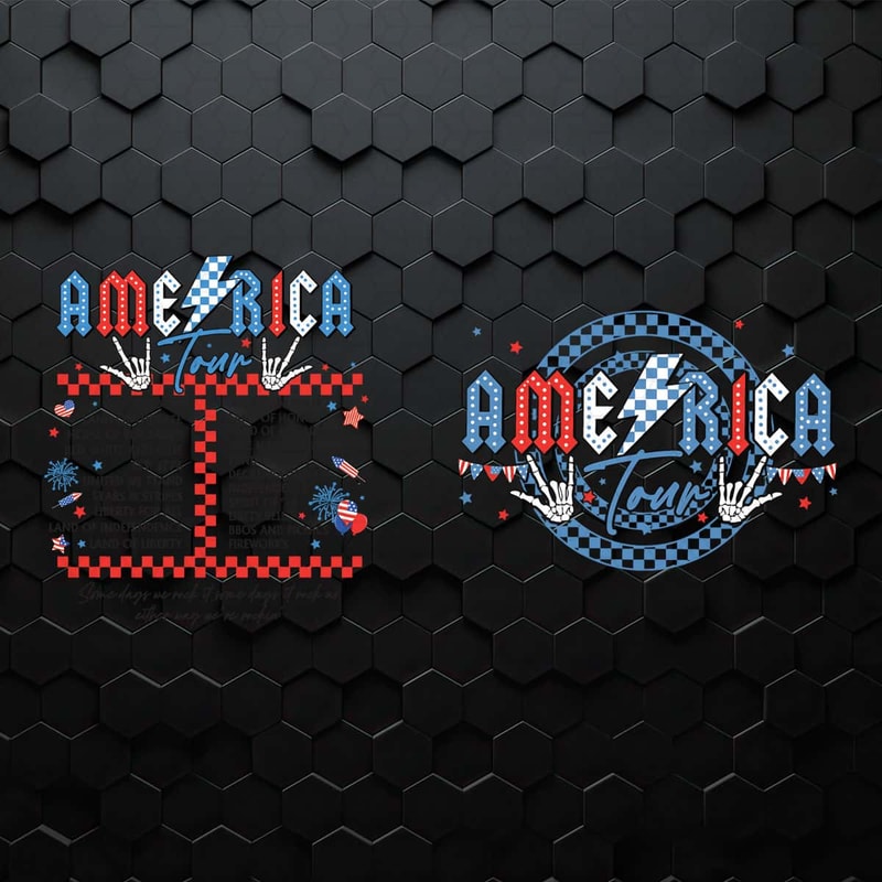 Retro America Tour Patriotic Freedom SVG.jpg