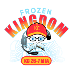 Froze Kingdom Kansas City Chiefs Football SVG Digital Download