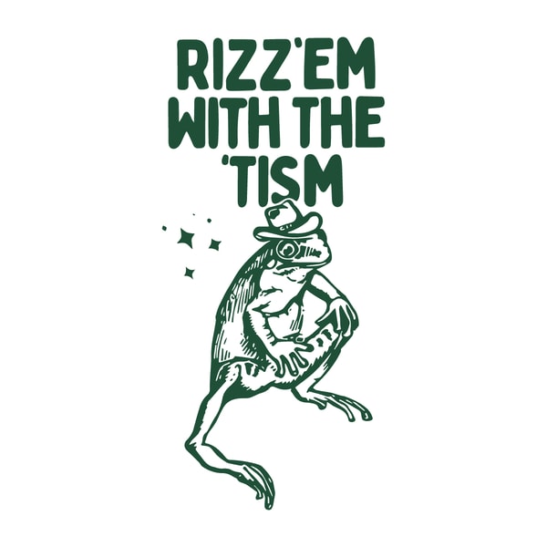 Rizz Em With The Tism Neurodiversity SVG - Inspire Uplift