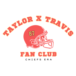 Taylor And Travis Fan Club Chiefs Era SVG