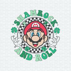 Super Mario Shamrock And Roll SVG