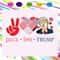 Peace Love Trump SVG File Love Trump Trump Kisses Trump Voters SVG.jpg