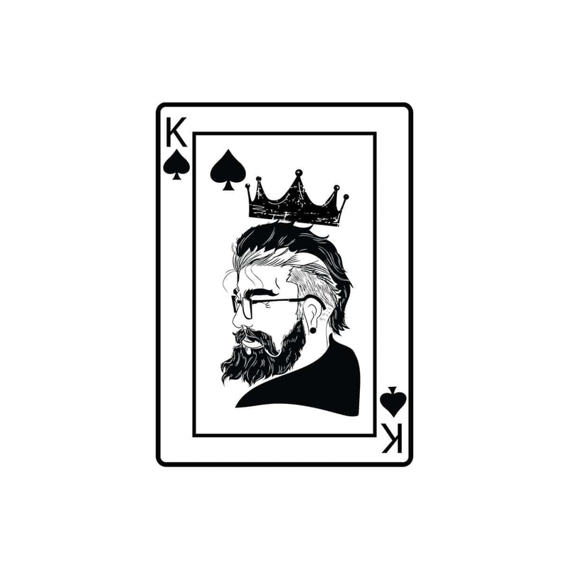 Trump Card SVG King Cards SVG Black Men SVG Spades Beard Man.jpg