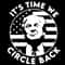 Trump Make America Great Again SVG It's Time We Circle Back Donald Trump American Flag SVG Black.jpg