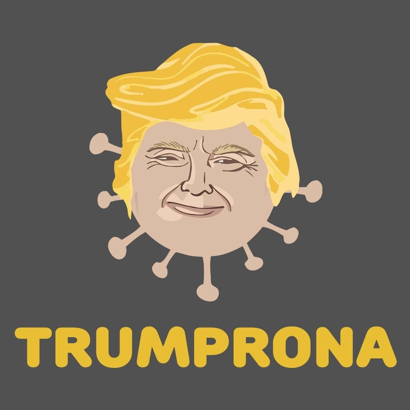 Trumprona Coronavirus Donald Trump Coronavirus Icon Trump Face SVG.jpg