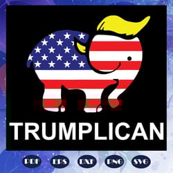 us flag trumplican svg trump funny president 2020 american president svg