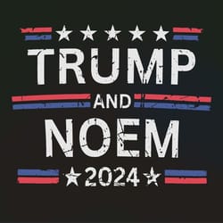 vintage trump and noem 2024 svg funny gift for voters