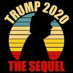 vintage trump presidential svg trump 2020 the sequel svg