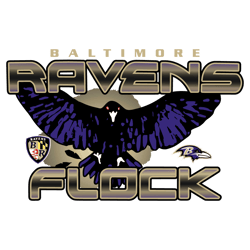 Baltimore Ravens Flock SVG Digital Download Untitled