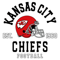 Kansas City Chiefs Football Helmet SVG Digital Download Untitled