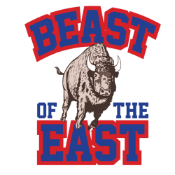 Vintage Buffalo Bills Beast Of The East SVG