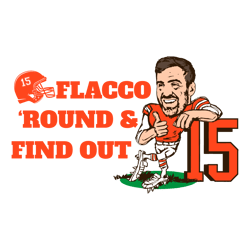 Funny Joe Flacco Round And Find Out SVG Digital Download