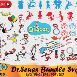 50 dr seuss bundle dr seuss hat svg