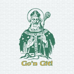 retro st patrick's day gon git irish saints svg