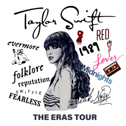 Taylor Swift The Eras Tour Albums Png, Taylor Lovers Png