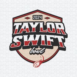 Vintage 2024 Taylor Swift Bowl SVG1