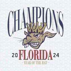 champions florida year of the rat 2024 svg