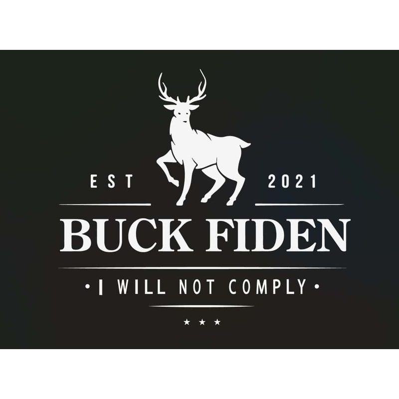 I Will Not Comply SVG Buck Fiden Let's Go Brandon Anti Biden SVG Trump Supporters SVG.jpg