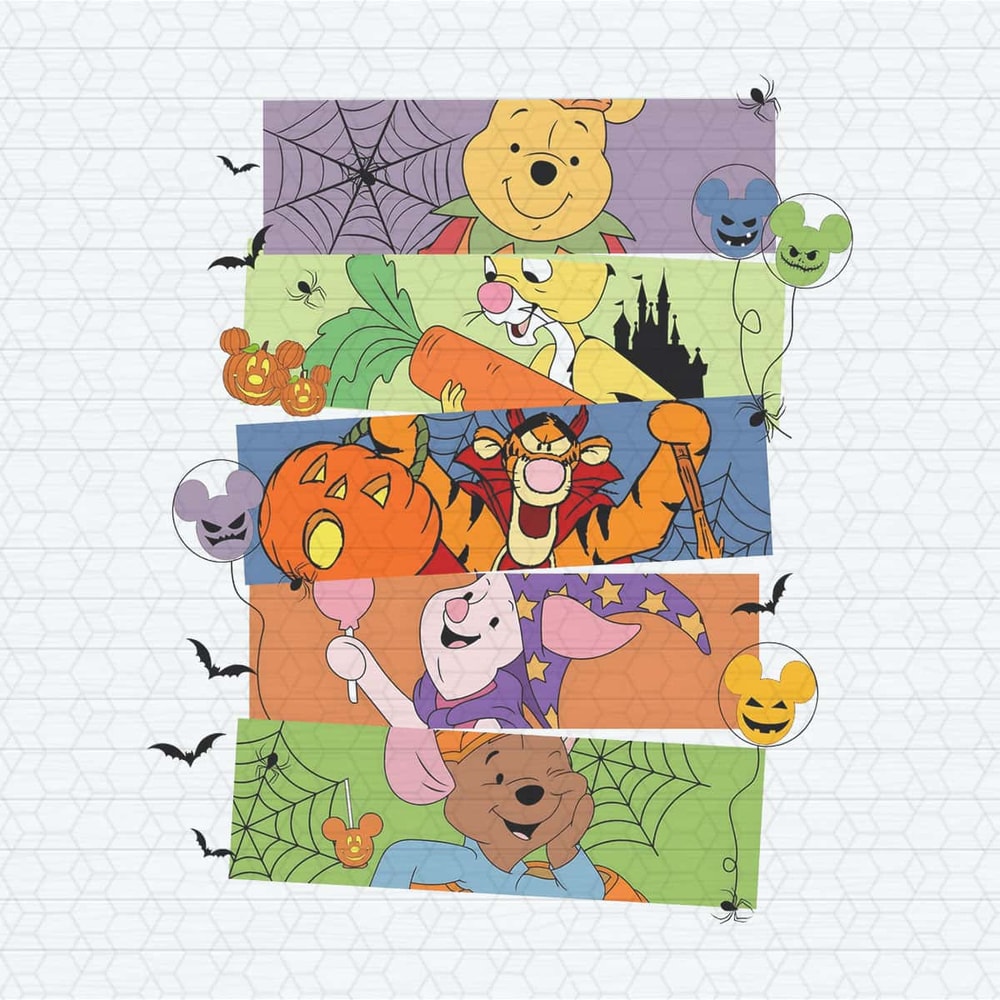 Winnie The Pooh Disney Friends Halloween PNG.jpg