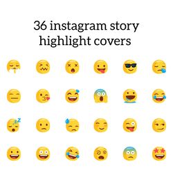 36 Emotions Instagram Highlight Icons. Beautiful Instagram Highlights Images. Cute Instagram Highlights Covers